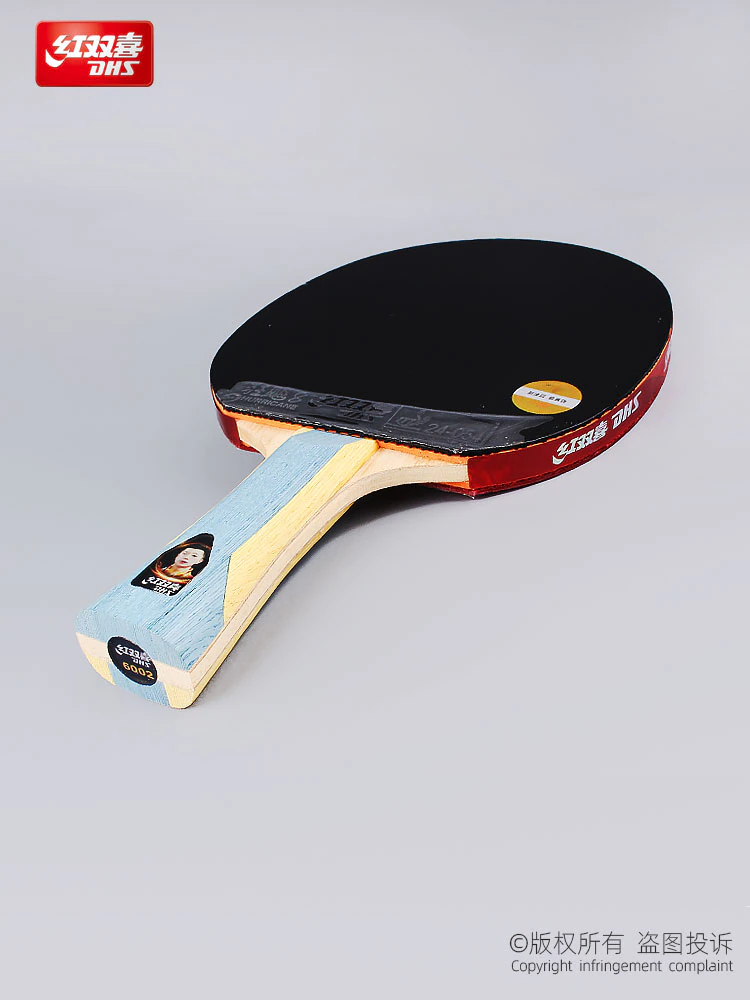 Original-DHS-6002-6006-FL-CS-Table-Tennis-Racket-5-layer-Wood-Hurricane-3-Tin-Arc