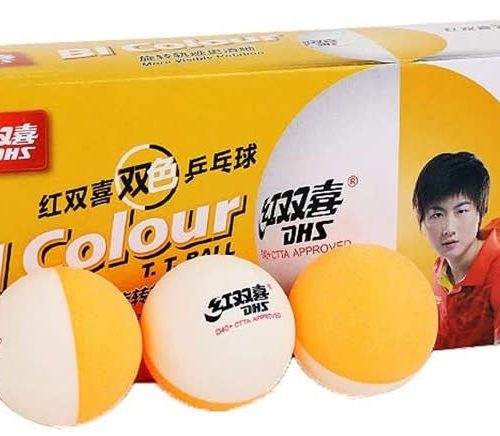 Caja de 10 pelotas Dicolor 1 estrella