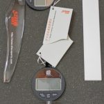 Set de medición de espesor de gomas