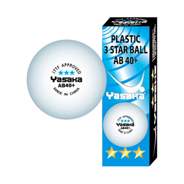 Pack de 3 Pelotas - Star Ball AB40+